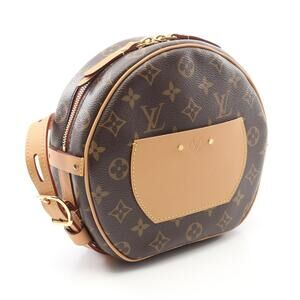 Louis Vuitton Boite Chapeau Souple Shoulder Bag Leather Monogram Brown